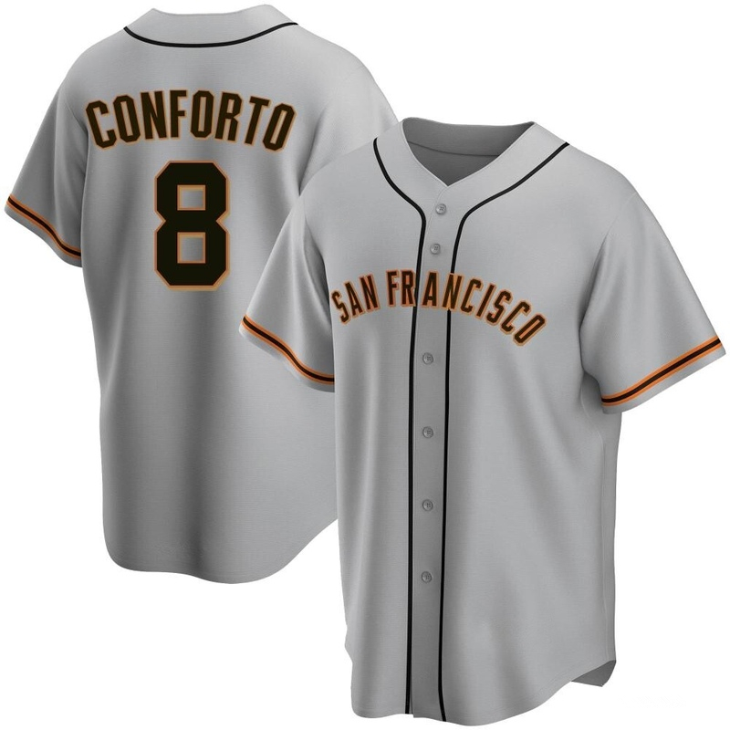 San Francisco Giants Michael Conforto Gray Road Replica Jersey San Francisco Giants Michael Conforto Gray Road Replica Jersey