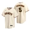 San Francisco Giants Mike Yastrzemski Orange Alternate Replica Jersey