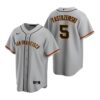 San Francisco Giants Mike Yastrzemski Cream Home Replica Jersey
