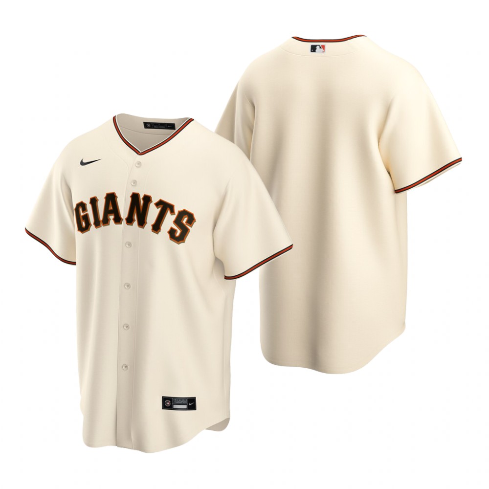 San Francisco Giants Team Cream Replica Home Jersey San Francisco Giants Team Cream Replica Home Jersey