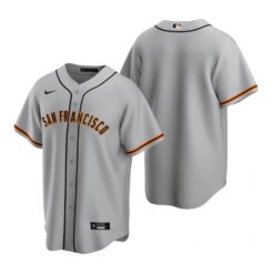 San Francisco Giants Team Gray Replica Road Jersey