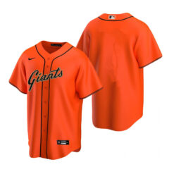 San Francisco Giants Team Orange Replica Alternate Jersey