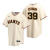 San Francisco Giants Thairo Estrada Black Alternate Replica Jersey