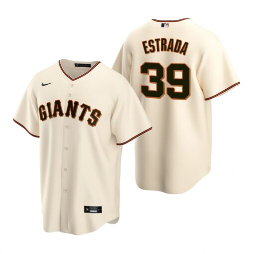 San Francisco Giants Thairo Estrada Cream Home Replica Jersey