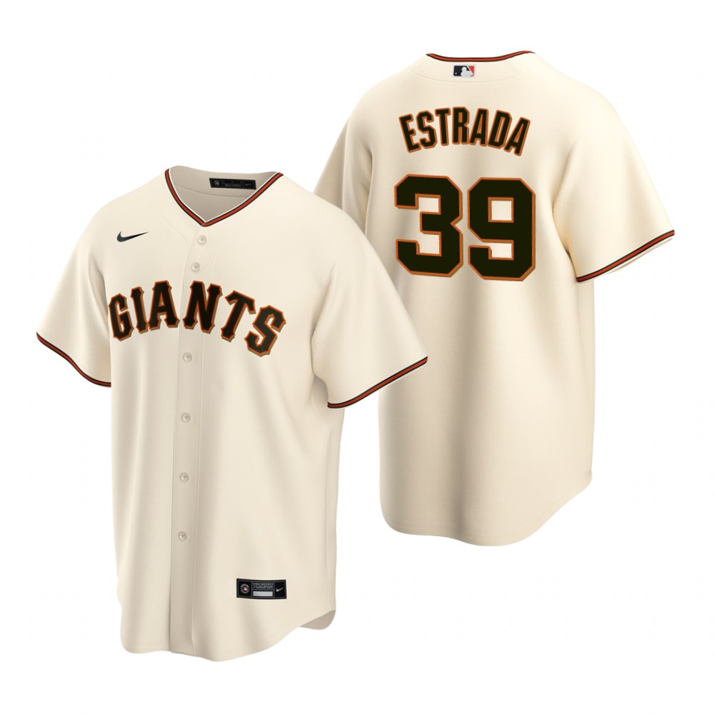 San Francisco Giants Thairo Estrada Cream Home Replica Jersey San Francisco Giants Thairo Estrada Cream Home Replica Jersey