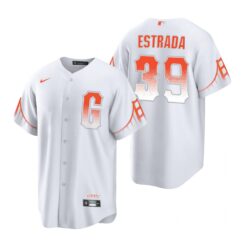 San Francisco Giants Thairo Estrada White 2021 City Connect Replica Jersey