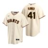 San Francisco Giants Thairo Estrada White 2021 City Connect Replica Jersey