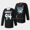 San Jose Sharks Alexander Barabanov Trade Teal Jersey