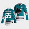 San Jose Sharks Erik Karlsson Black History Month Black Jersey