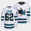 San Jose Sharks Kevin Labanc 30th Anniversary Heritage Teal Jersey