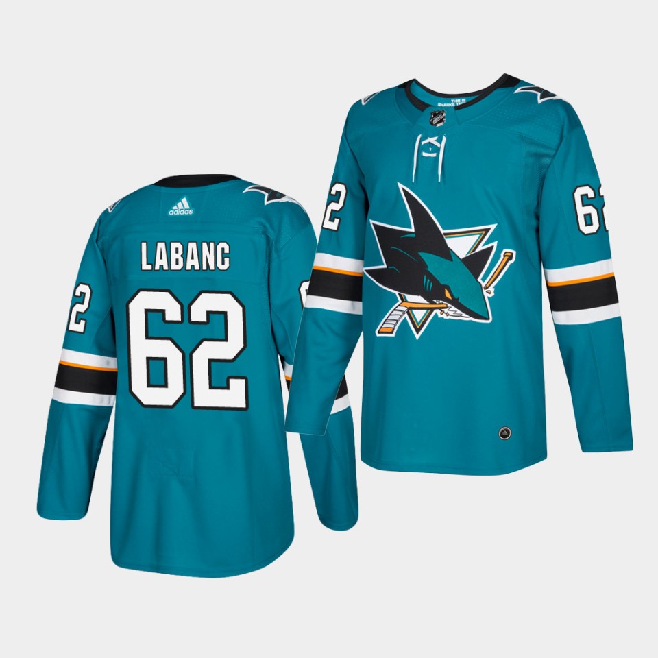 San Jose Sharks Kevin Labanc Home Jersey San Jose Sharks Kevin Labanc Home Jersey