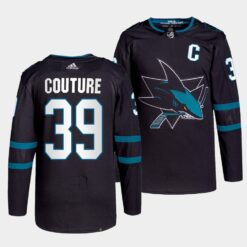 San Jose Sharks Logan Couture Alternate Black Jersey