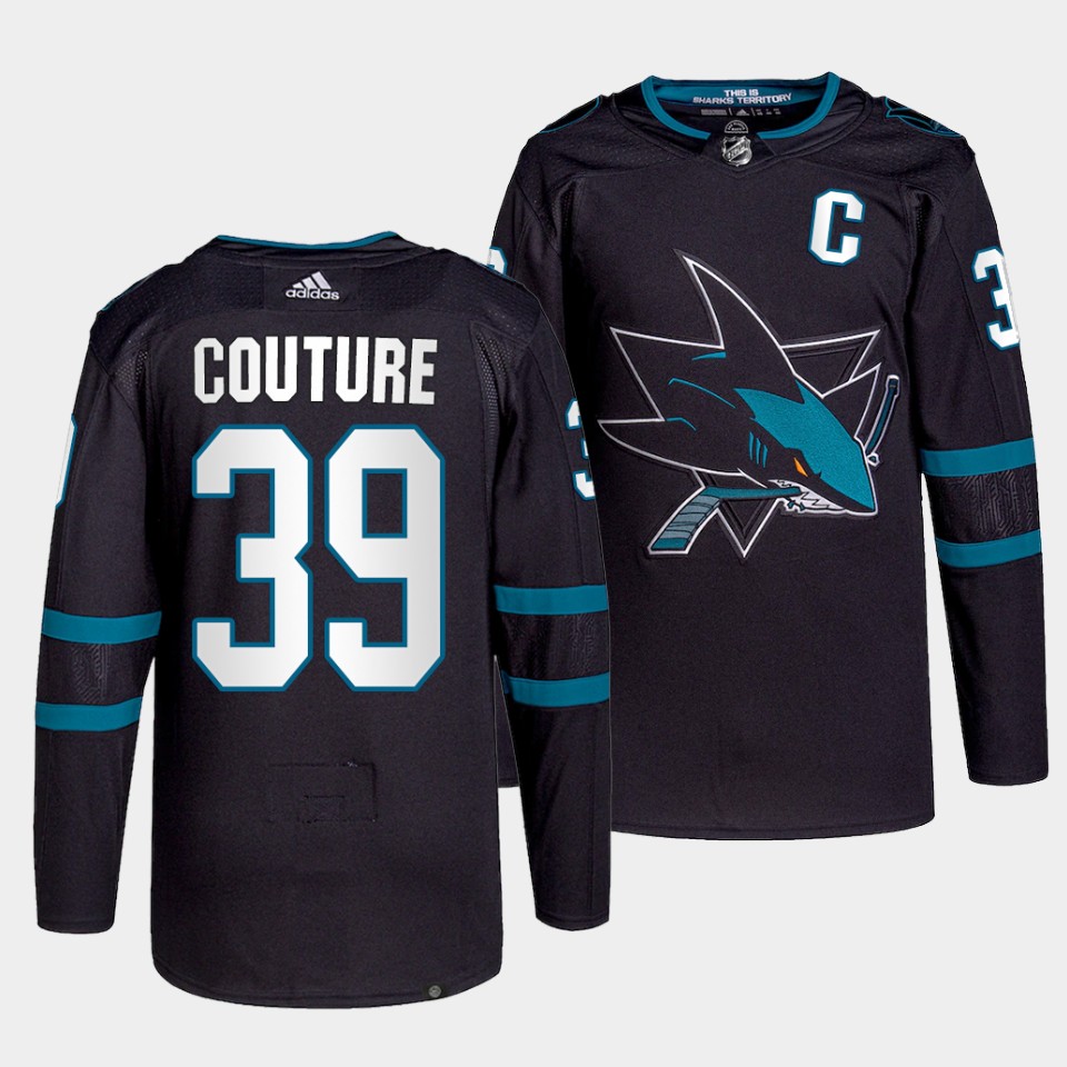 San Jose Sharks Logan Couture Alternate Black Jersey San Jose Sharks Logan Couture Alternate Black Jersey