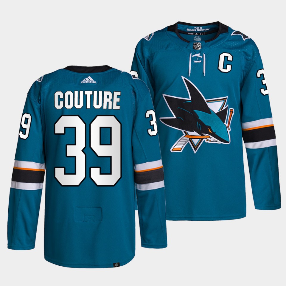 San Jose Sharks Logan Couture Home Teal Jersey San Jose Sharks Logan Couture Home Teal Jersey