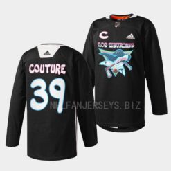 San Jose Sharks Logan Couture Los Tiburones Black Specialty Jersey