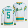 San Jose Sharks Nico Sturm 2022-23 Home Teal Jersey