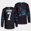 San Jose Sharks Nico Sturm Home Teal Jersey