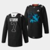 San Jose Sharks Nico Sturm Reverse White Jersey