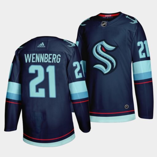 Seattle Kraken Alexander Wennberg Home Jersey