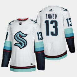 Seattle Kraken Brandon Tanev Away White Jersey
