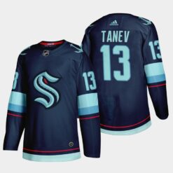 Seattle Kraken Brandon Tanev Home Navy Jersey