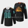 Seattle Kraken Custom Golden Edition Black Limited Jersey