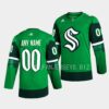 Seattle Kraken Custom Golden Edition Black Limited Jersey