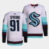 Seattle Kraken Brandon Tanev Karuk Art-inspired Blue Jersey