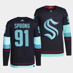 Seattle Kraken Daniel Sprong Home Navy Jersey