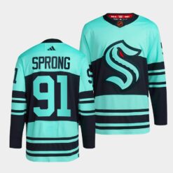 Seattle Kraken Daniel Sprong Reverse Ice Blue Jersey