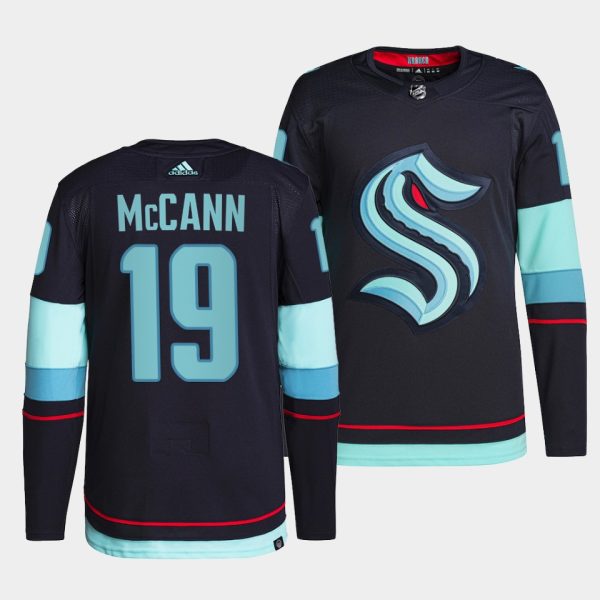 Seattle Kraken Jared McCann Home Navy Jersey Seattle Kraken Jared McCann Home Navy Jersey
