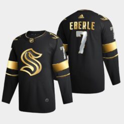 Seattle Kraken Jordan Eberle Golden Edition Black Jersey