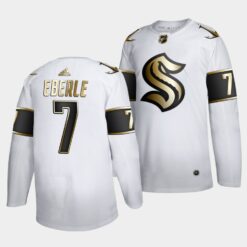 Seattle Kraken Jordan Eberle Golden Edition White Jersey