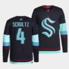 Seattle Kraken Justin Schultz Reverse Ice Blue Jersey