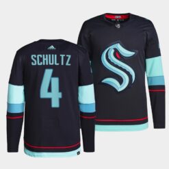 Seattle Kraken Justin Schultz Home Navy Jersey