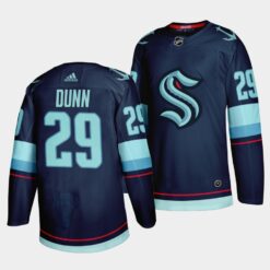 Seattle Kraken Vince Dunn Home Navy Jersey