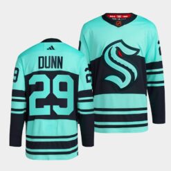 Seattle Kraken Vince Dunn Reverse Ice Blue Jersey