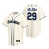 Seattle Mariners Cal Raleigh White Cooperstown Collection Jersey