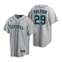 Seattle Mariners Cal Raleigh Gray Road Replica Jersey
