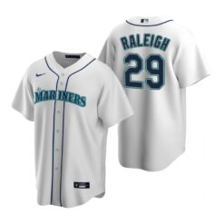 Seattle Mariners Cal Raleigh White Home Replica Jersey