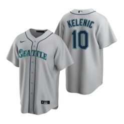 Seattle Mariners Jarred Kelenic Gray Road Replica Jersey