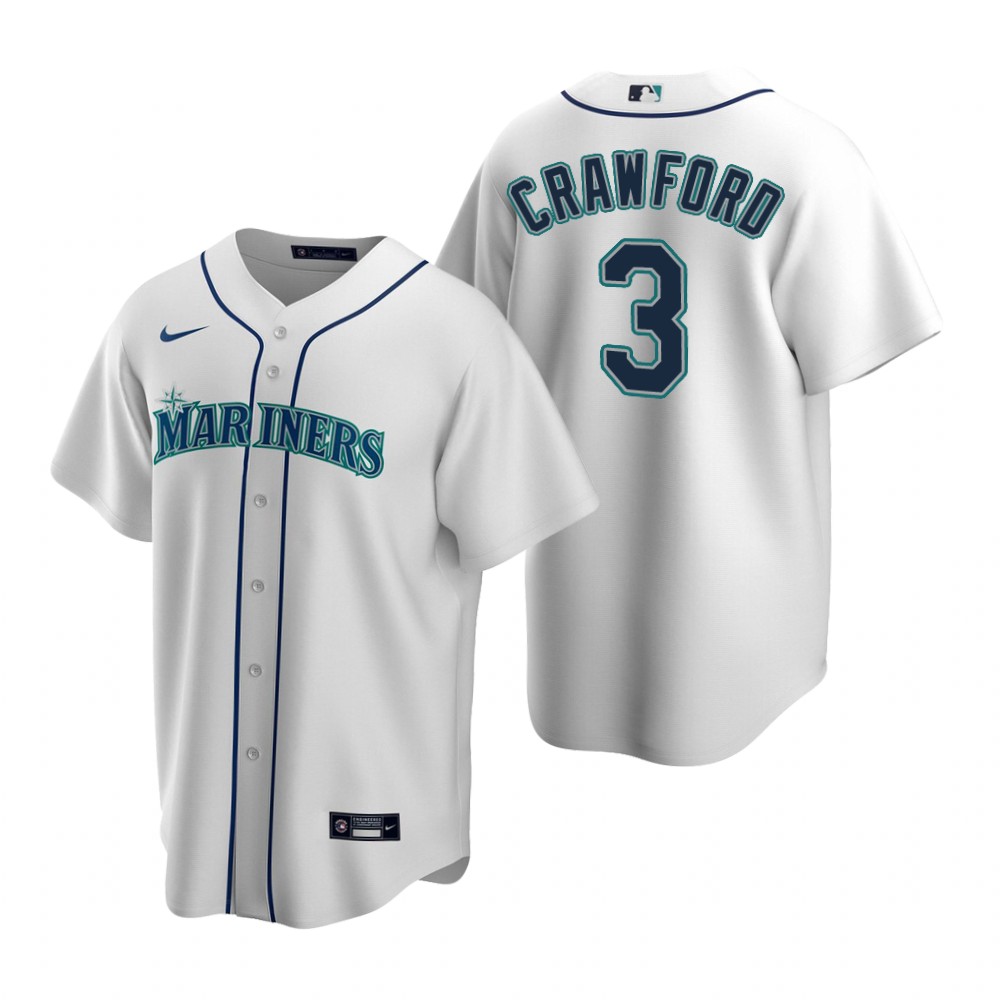 Seattle Mariners JP Crawford White Home Replica Jersey Seattle Mariners JP Crawford White Home Replica Jersey