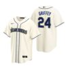 Seattle Mariners Ken Griffey Jr. White Replica Home Jersey