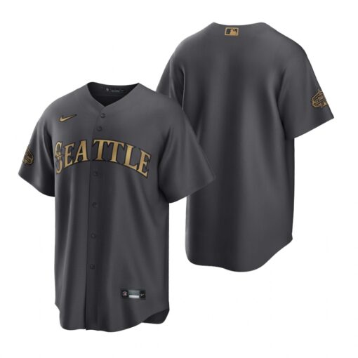 Seattle Mariners Team Charcoal 2022 All-Star Game Replica Jersey