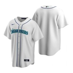 Seattle Mariners Team White Replica Home Jersey
