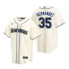 Seattle Mariners Teoscar Hernandez Aqua Alternate Replica Jersey