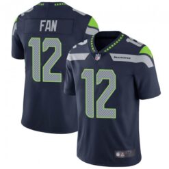 Seattle Seahawks 12th Fan Navy Limited Jersey