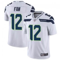Seattle Seahawks 12th Fan White Limited Jersey