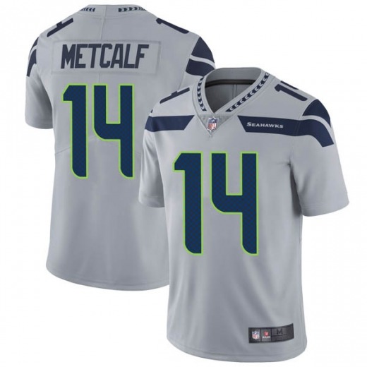 Seattle Seahawks D.K. Metcalf Gray Limited Jersey Seattle Seahawks D.K. Metcalf Gray Limited Jersey
