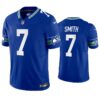 Seattle Seahawks DK Metcalf Royal Throwback Limited Jersey